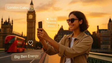 instagram caption for london