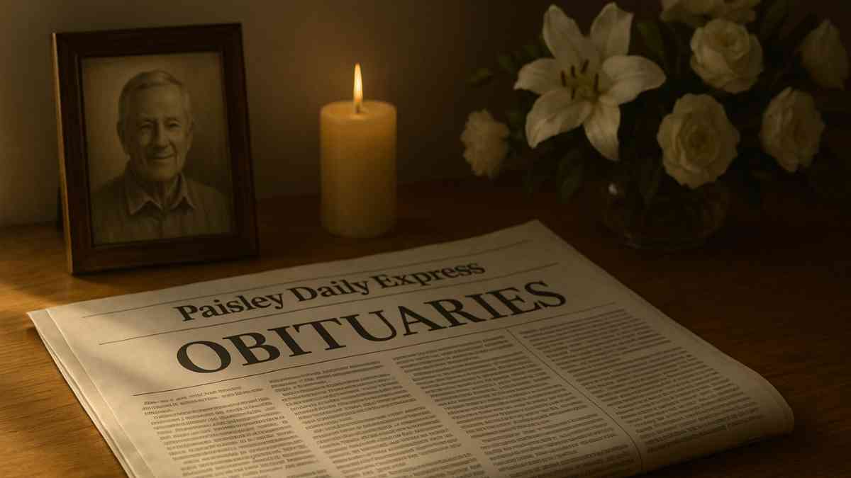 paisley daily express obituaries