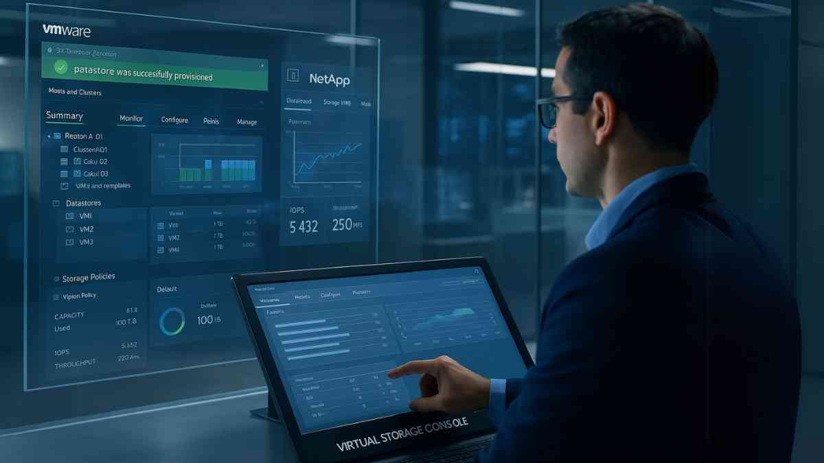 virtual storage console
