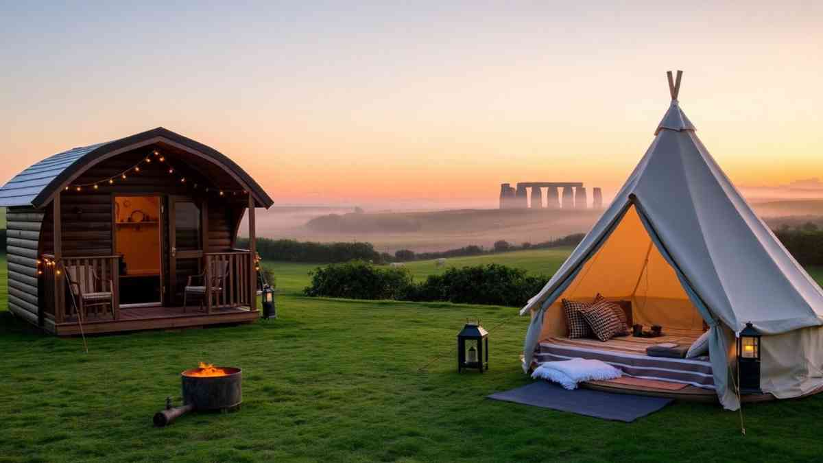 stonehenge glamping