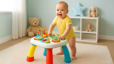 baby activity table