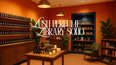 lush perfume library soho