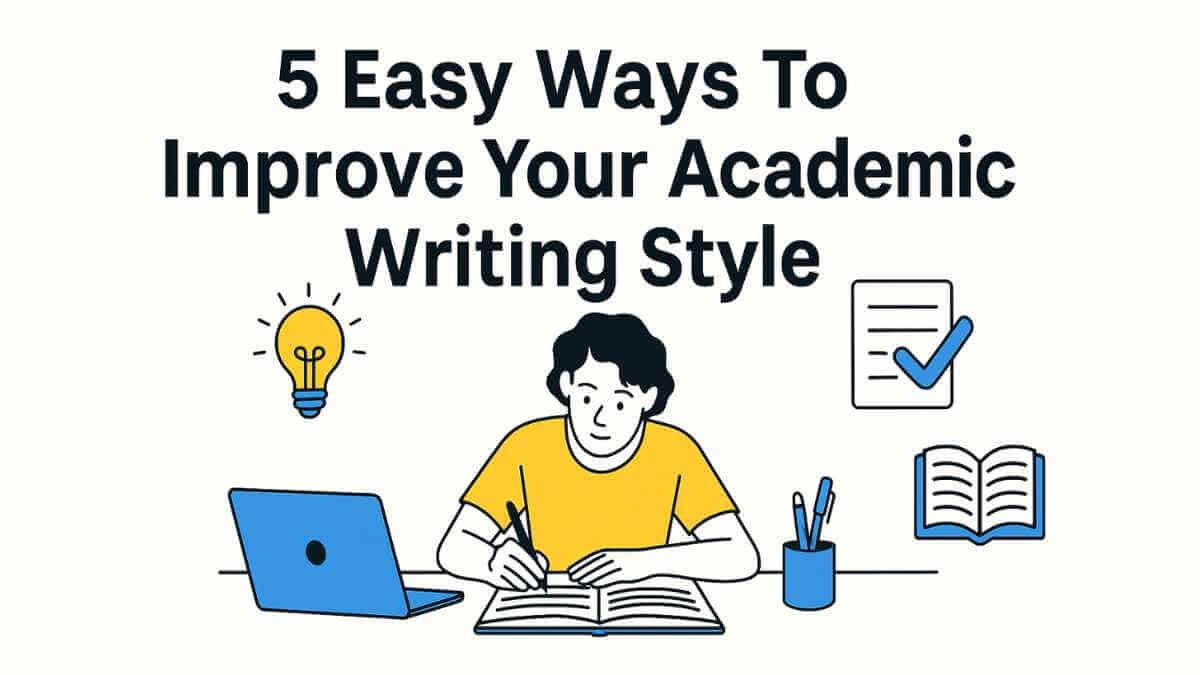 5 easy ways to improve your academic writing style