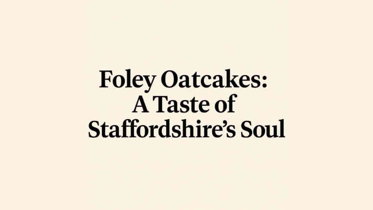foley oatcakes