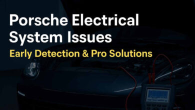 porsche electrical system issues