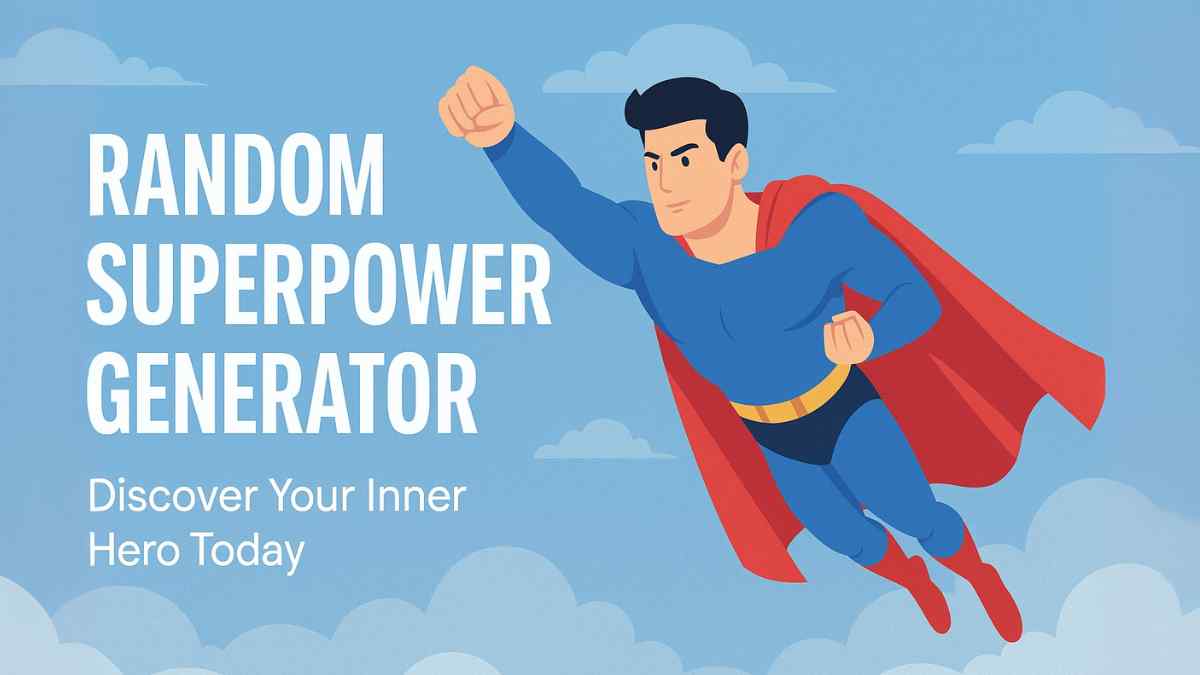 random superpower generator