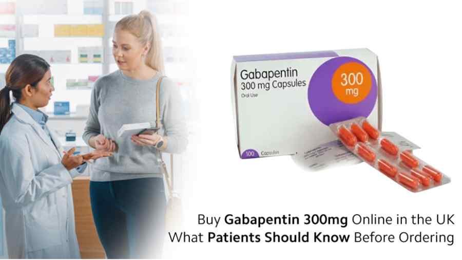 Buy Gabapentin 300mg Online in the UK