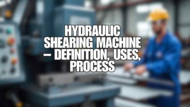 Hydraulic Shearing Machine – Definition, Uses, Process