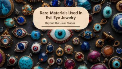 Rare Materials Used in Evil Eye Jewelry Today