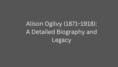 Alison Ogilvy (1871–1918): A Detailed Biography and Legacy
