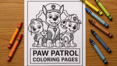 How to Use Paw Patrol Coloring Pages for Kids Learning