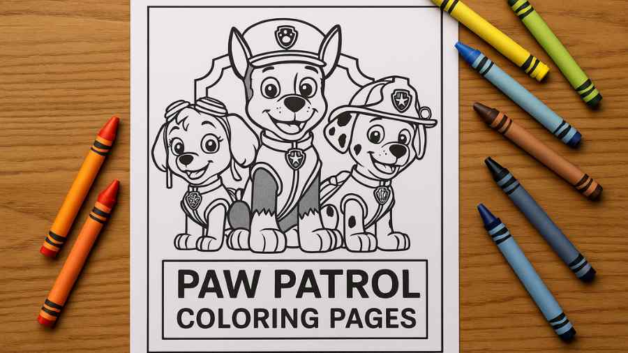 How to Use Paw Patrol Coloring Pages for Kids Learning