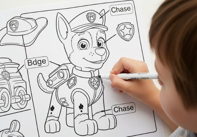Using Coloring Pages for Classroom Learning