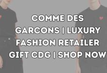 Comme Des Garcons | luxury fashion retailer gift CDG | Shop Now