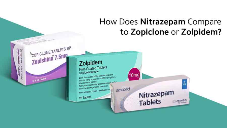 How Does Nitrazepam Compare to Zopiclone or Zolpidem?