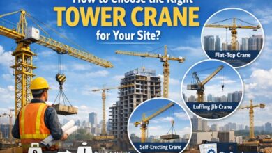 How to Choose the Right Tower Crane for Your Site