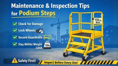 Maintenance and Inspection Tips for Podium Steps 