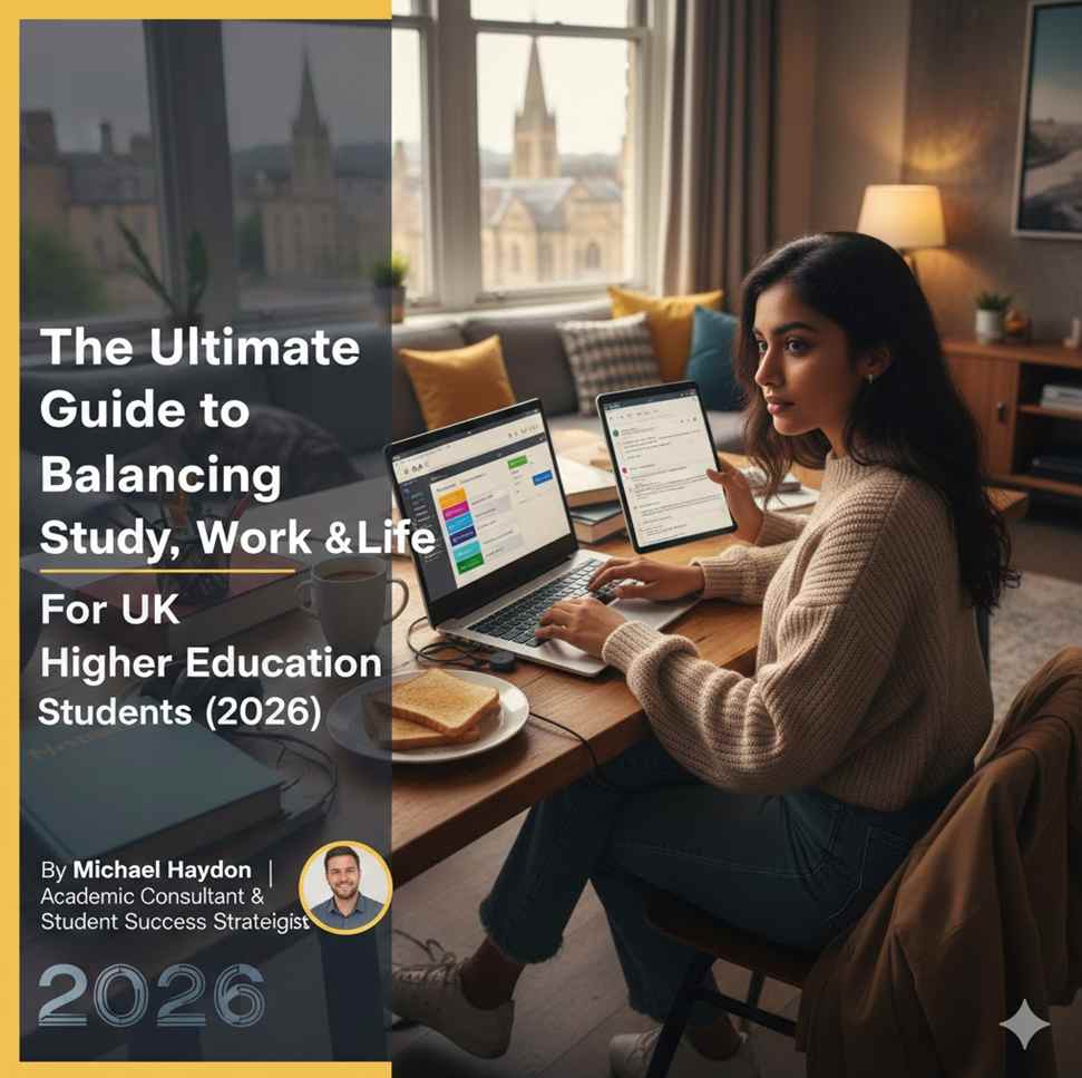 The Ultimate Guide to Balancing Study, Work & Life For UK Higher Education Students (2026)