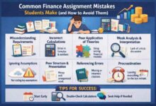 Common Finance Assignment Mistakes Students Make (and How to Avoid Them)