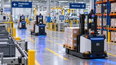 How to Choose AGV Providers for Production Line Logistics